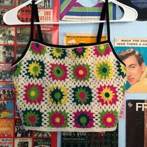 nwt Target/Wild Fable crochet crop top